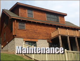  Calvert, Alabama Log Home Maintenance